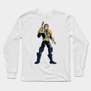 Judge Dredd Unmasked Long Sleeve T-Shirt